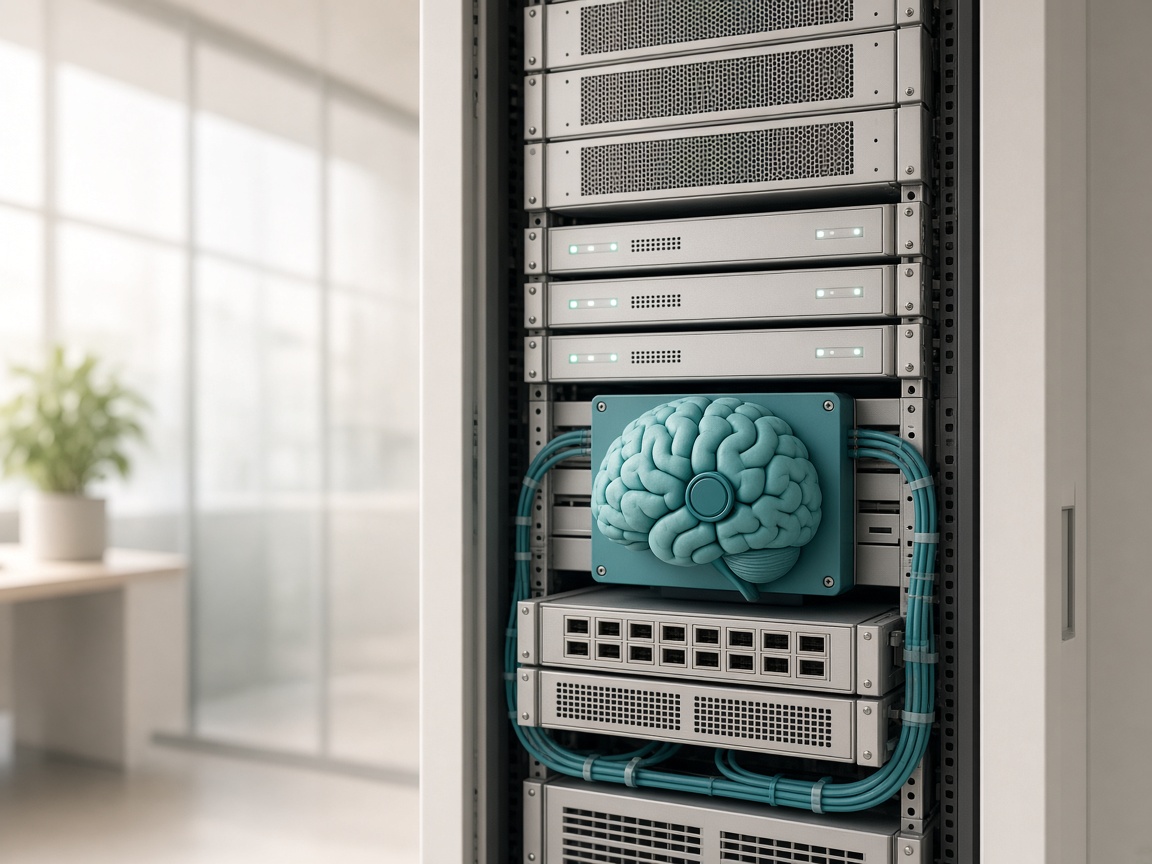 Hébergement du cerveau IA sur infrastructure d’entreprise