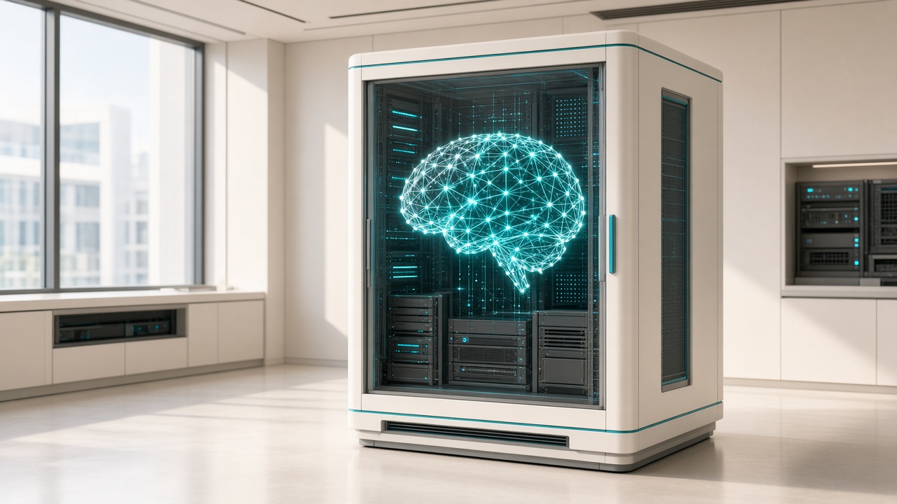 Cerveau IA local Verisav Agents installé sur serveur d’entreprise