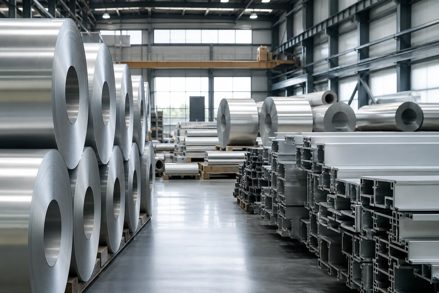 Bobines et profilés aluminium pour le passeport produit numérique